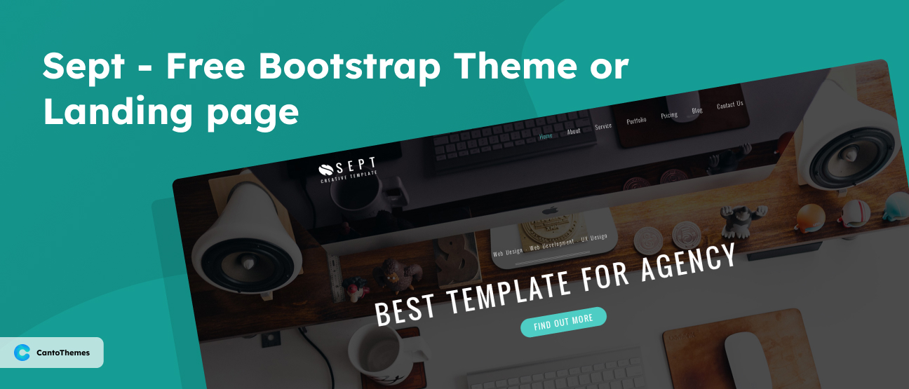 Free Bootstrap Theme or Landing page: Sept
