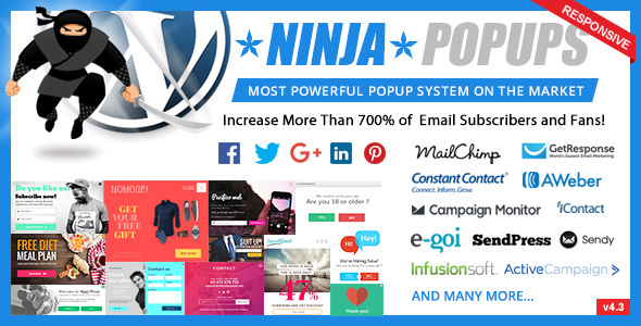 Ninja Popups - Top 10 wordpress plugins for business